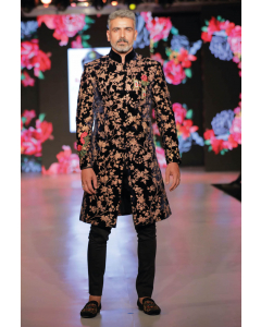 ALL OVER EMBROIDERED SHERWANI