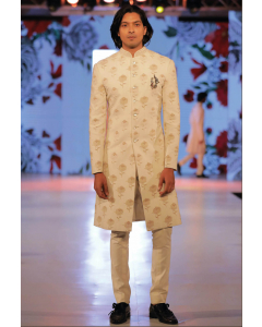 EMBROIDERED WEDDING SHERWANI