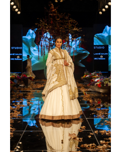 Ivory Embroidery Anarkali