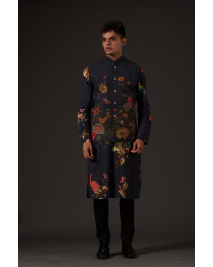 Floral Digital Printed Bundi