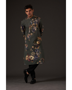Floral Digital Printed Kurta Set