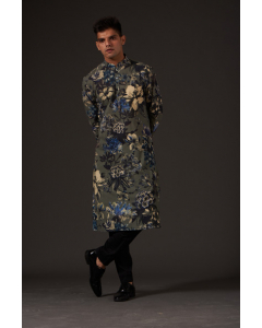 Floral Digital Prined Kurta Set