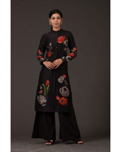 Digital Printed Tunic Paired Up With Plazzo