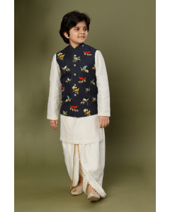 Birds Digital Printed Bundi