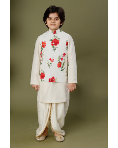 Floral Digital Printed Bundi