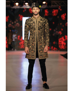 ALL OVER EMBROIDERED SHERWANI