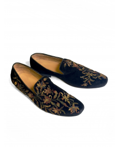 Floral Multicolor Sequence Shoes