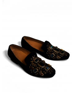 Multicolour Stone Shoes