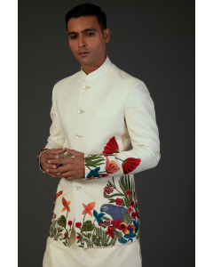 Men's Embroidered Bandhgala
