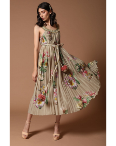 Pewter Digital Printed Dress