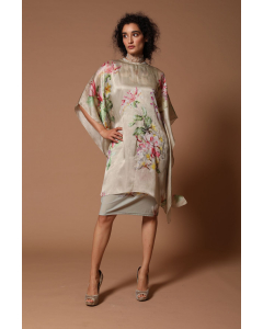 Mint Kaftan With Dress
