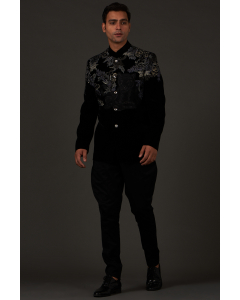 Men's Embroidery Bandhgala