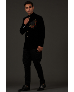 Men's Embroidery Bandhgala