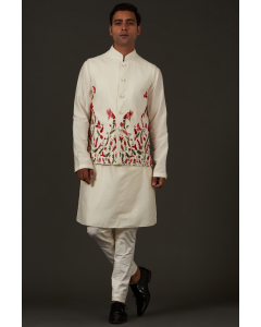 Men's Embroidery Nehru Jacket