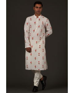 Men's Printed Kurta Set