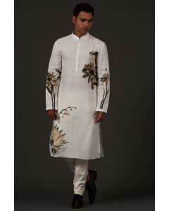 Men's Printed Kurta Set