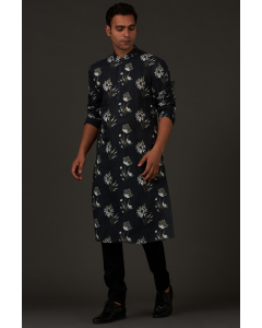 Men's Printed Kurta Set