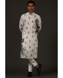 Men's Printed Kurta Set