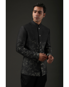 Men's Printed Bandhgala