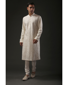 Men's Embroidered Kurta Set
