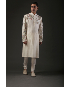Men's Embroidered Kurta Set