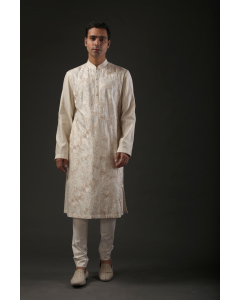 Men's Embroidered Kurta Set
