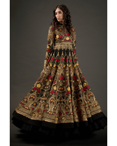 Embroidered Anarkali Set