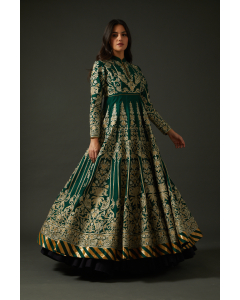 Embroidered Anarkali Set