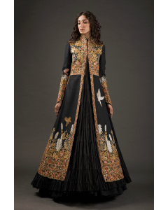 Embroidered Long Jacket