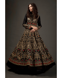 Embroidered Anarkali Set