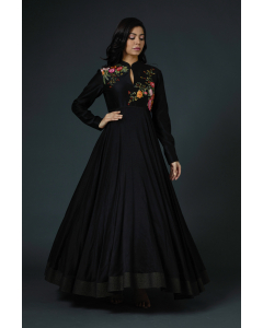 Embroidered Anarkali Set