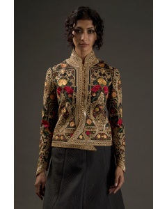 Embroidered Short Jacket