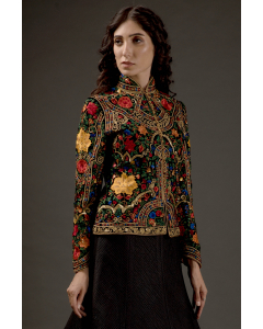 Embroidered Short Jacket