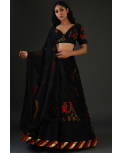 Embroidered Lehenga Set