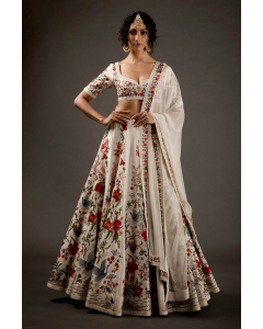 Women's Embroidered Lehenga Set
