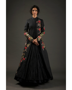 Embroidered Long Jacket