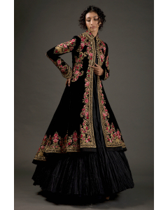 Embroidered Long Jacket
