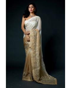 Embroidered Saree Set