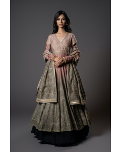Embroidery Anarkali Set