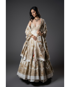 Embroidery Anarkali Set