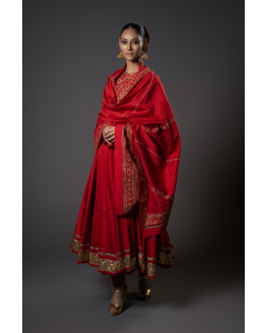 Embroidery Anarkali Set