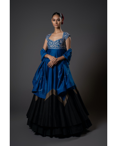 Embroidery Anarkali Set