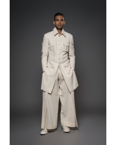 Khadi Long Jacket