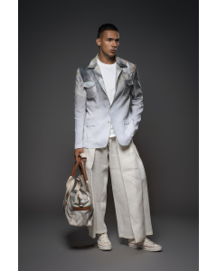 Printed Linen Jacket