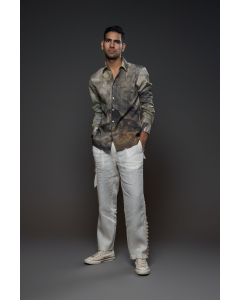 Printed Heavy Voil Shirt