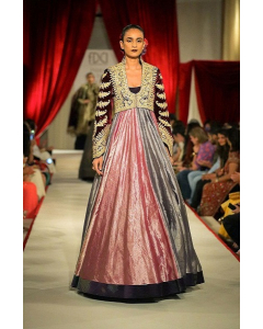 Wine Embroidered Bolero Jacket