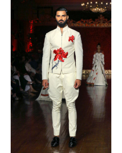 Ivory Embroidered Jacket