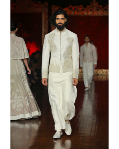 Ivory Dori Embroidered Jacket