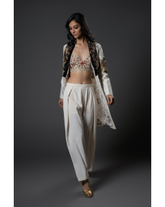Embroidery Jacket Set
